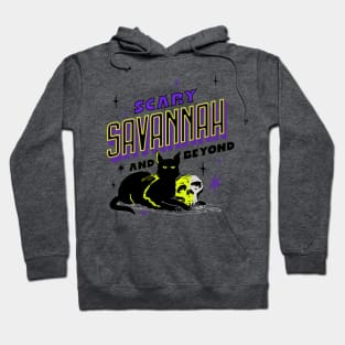 Scary Savannah Black Cat! Hoodie